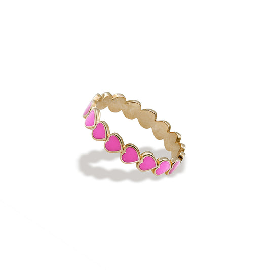 Rose Heart Ring