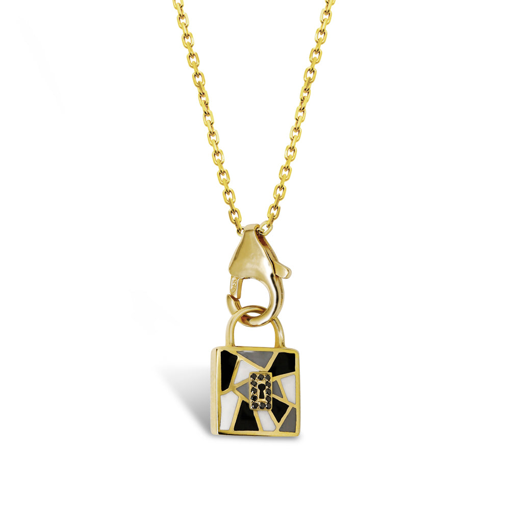 Mosaic Lock Necklace (size 1)