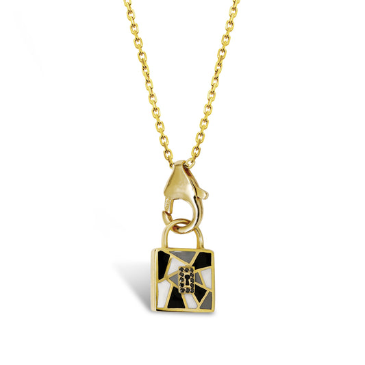 Mosaic Lock Necklace (size 1)