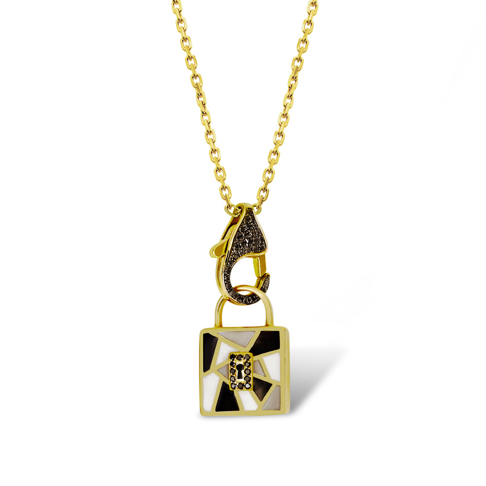Mosaic Lock Necklace (size 1)