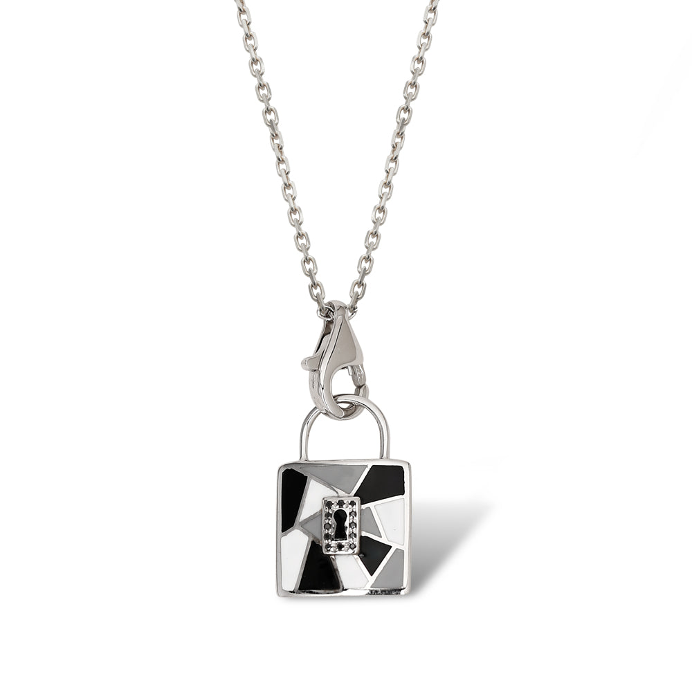 Mosaic Lock Necklace (size 2)