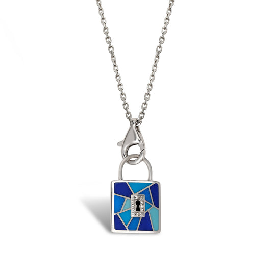 Mosaic Lock Necklace (size 2)