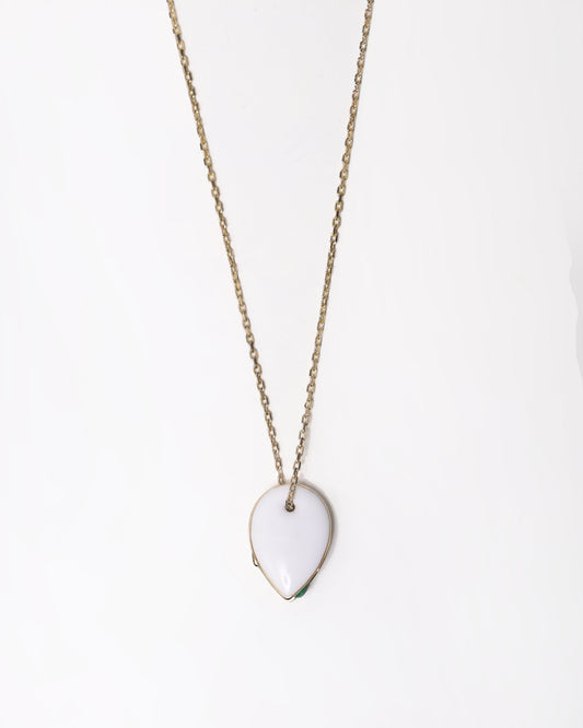 The white Seed Necklace
