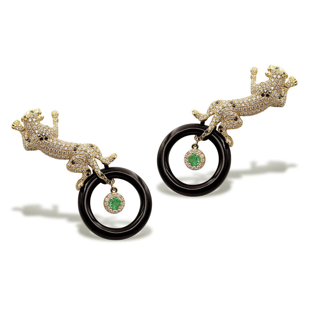 Panther Earrings
