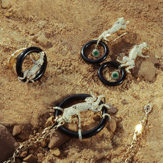 Panther Earrings