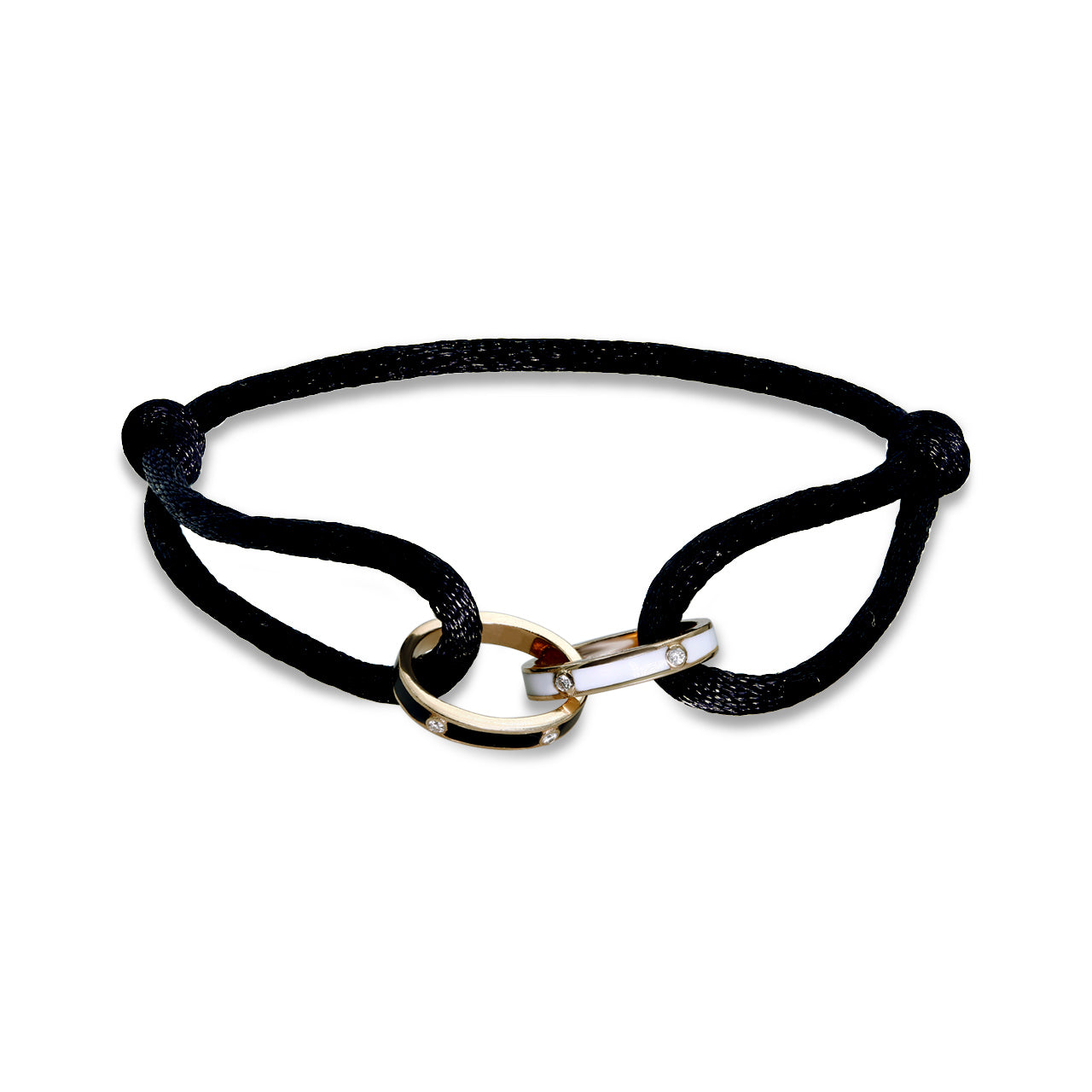 Pink Infinity Bracelets (intersecting circles)